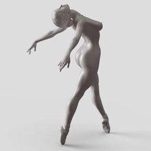 ballet dancer 011 - print ready 3d model next2020 3d print model - Mito3D