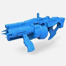 baptiste talons pistolet overwatch impression prêt 3d modèle 3d print model - Mito3D