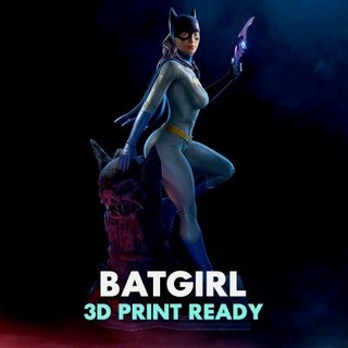 Batgirl Kaladrasch 3d print model - Mito3D