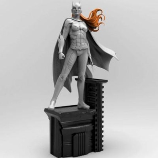 batgirl dc statue - 3d print model 3dmodeldesigner 3d print model - Mito3D