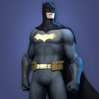 batman - dark knight 3d print model by sinh nguyen 3d print model - Mito3D