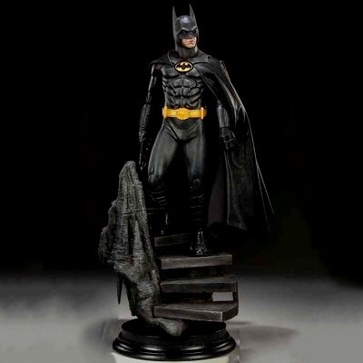 batman 1989 Michael Keaton estátua 3d impressão modelo cheriloyet 3D print model - Mito3D