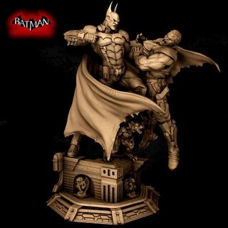 Batman Arkham Ritter 3d drucken Modell 3dmodeldesigner 3d print model - Mito3D