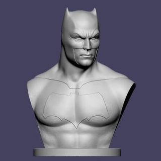 batman bust savini dechento 3d print model - Mito3D
