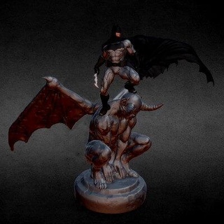 batman devil - 3d print model 3dmodeldesigner 3d print model - Mito3D