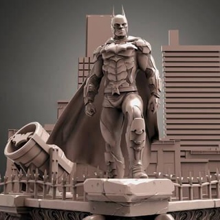 batman diorama - 3d print model 3dmodeldesigner 3d print model - Mito3D