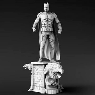 batman figura 3d impresión modelo 3dmodeldesigner 3d print model - Mito3D