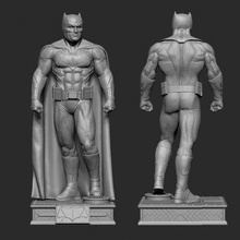 Batman figura affleck Stampa pronto 3d modello all 39 alba 3d print model - Mito3D