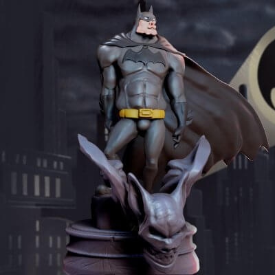 batman funny figurine - 3d print model by khatri3d 3d print model - Mito3D