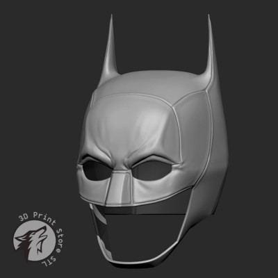 batman helmet - 3d print model 3dprintstorestl 3D print model - Mito3D