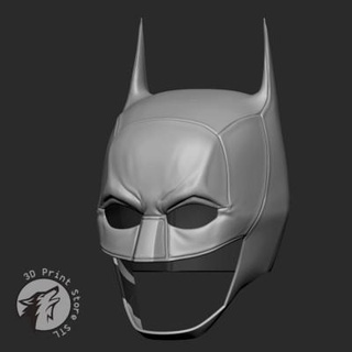 batman capacete 3d impressão modelo 3dprintstorestl 3d print model - Mito3D