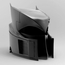 batman caida caballeros casco impresión Listo 3d modelo 3d print model - Mito3D