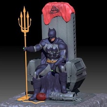 batman statue - print ready 3d model cheriloyet 3d print model - Mito3D