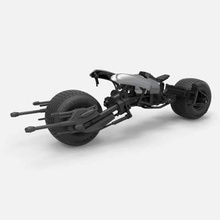 Batpod dunkel Ritter drucken bereit 3d Modell 3d print model - Mito3D