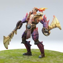 bestia cazador draven liga leyendas impresión Listo 3d modelo 3d print model - Mito3D