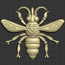abeille impression prêt 3d modèle explorateur 3d print model - Mito3D