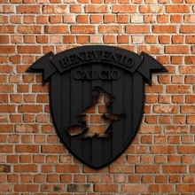 benevento calcio logotipo impressão pronto 3d modelo waelmoussa 3d print model - Mito3D