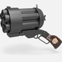 Baby Revolver Höllenjunge 2 golden Armee drucken bereit 3d Modell Cosplayartikelrock 3d print model - Mito3D