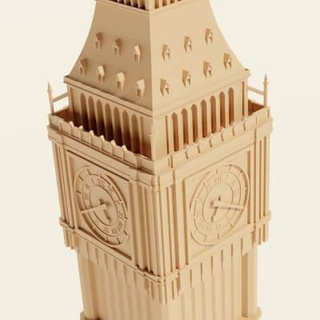 big ben elizabeth tower - 3d print model leonte 3d print model - Mito3D