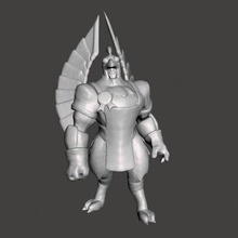 pajarito galio liga leyendas impresión Listo 3d modelo vipkat 3d print model - Mito3D