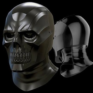 black mask arkham knight helmet - 3d print model 3dmodeldesigner 3d print model - Mito3D