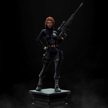black widow statue - print ready 3d model lisahenniga 3d print model - Mito3D
