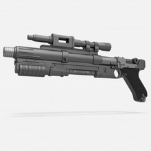 blaster a-180 star wars - print ready 3d model cosplayitemsrock 3d print model - Mito3D