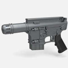 Blaster Pistole a280 cfe Schurke 2016 drucken bereit 3d Modell 3d print model - Mito3D