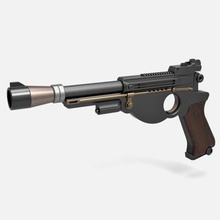 Blaster Pistole Mandalorianer drucken bereit 3d Modell 3d print model - Mito3D