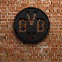 borussia dortmund logo print ready 3d model 3d print model - Mito3D