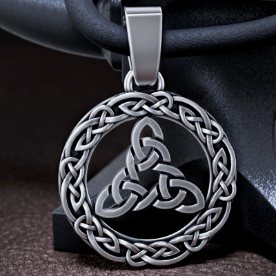 brigit knot pendant tahmaz 3D print model - Mito3D