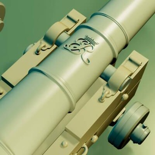 británico naval cañón 1795 3d impresión modelo chaschyn 3d print model - Mito3D
