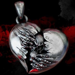 broken heart pendant tahmaz 3d print model - Mito3D