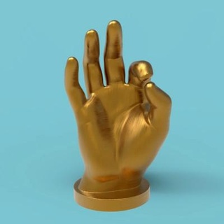 Buddha Hand Statue 3d Drucken Modell kbdesign223 3d print model - Mito3D