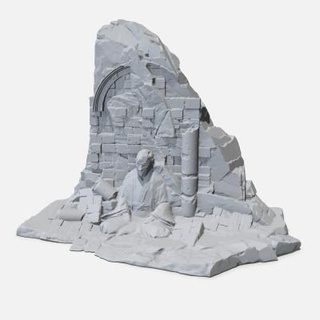 buddha roccia mistero Dilara tek 3d print model - Mito3D