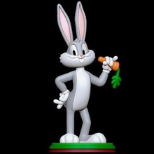 bugs bunny - looney tunes print ready 3d model sillytoys 3d print model - Mito3D