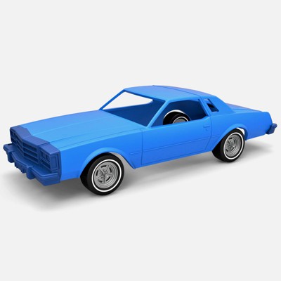 Buick muhteşem 1977 vücut kabuk tekerlekler Yazdır hazır 3d model 3D print model - Mito3D