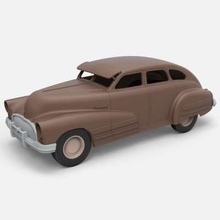 buick Besondere Limousine 1947 Körper Räder drucken bereit 3d Modell 3d print model - Mito3D