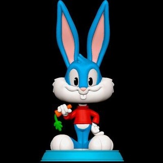 buster bunny - tiny toon adventures sillytoys 3d print model - Mito3D