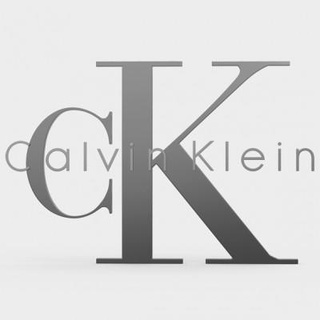 Calvin Klein logotipo 3d impressão modelo logoman 3d print model - Mito3D