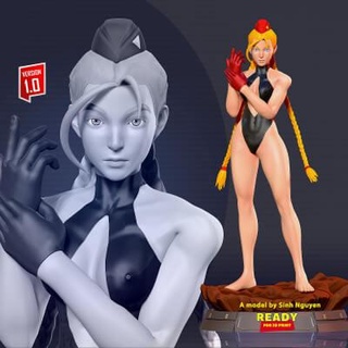 3MF file Cammy White Street Fighter 6 Fanart figure 👾・Model to download  and 3D print・Cults