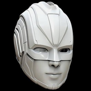 captain marvel 2019 helmet - 3d print model 3dprintingdesigner 3d print model - Mito3D