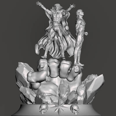 captain marvel adam warlock - 3d print model 3dmodeldesigner 3D print model - Mito3D