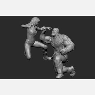 Kaptan hayret Thanos 3d Yazdır model 3dmodeldesigner 3d print model - Mito3D