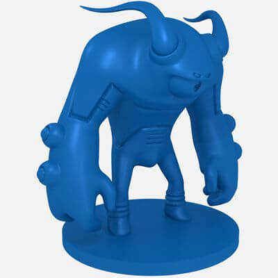 Kapitän thunderflame druckfertige 3d Modell original komische Zeichen 3d-Drucke Malerei Netz mit hoher Auflösung 3D print model - Mito3D