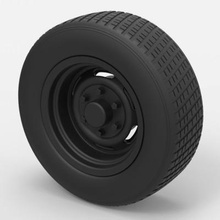 car wheel 2 - print ready 3d model cosplayitemsrock 3d print model - Mito3D