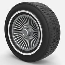 car wheel 4 print ready 3d model 3d print model - Mito3D