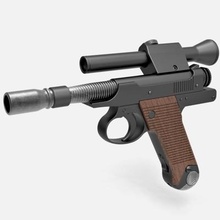 cara dunas desintegrador pistola mandaloriano impresión Listo 3d modelo 3d print model - Mito3D