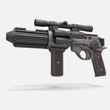 carabina rifle ee 4 Estrela guerras frente batalha impressão pronto 3d modelo itens cosplay rock 3d print model - Mito3D