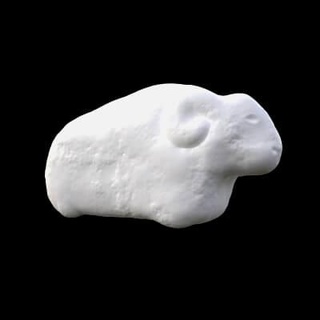 esculpido touro brinquedo 3d impressão modelo pegue morto entretenimento 3d print model - Mito3D